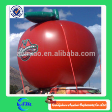 Tomates gonflables gigantesques gonflables pour la vente aux tomates gonflables personnalisées